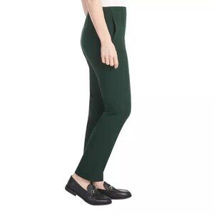 Hilary Radley M High-rise Tummy Control Pintuck Pull-On Stretch Pant 29" Inseam